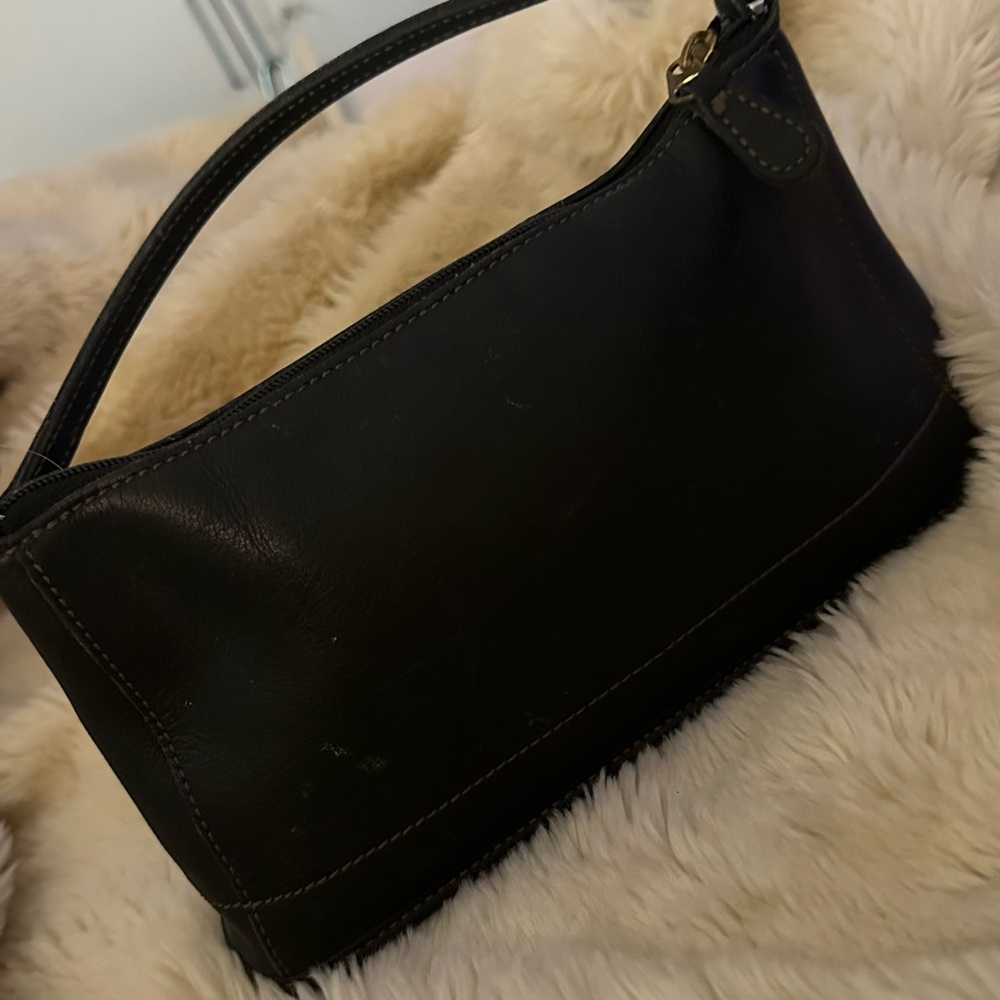 Coach small wristlet genuine